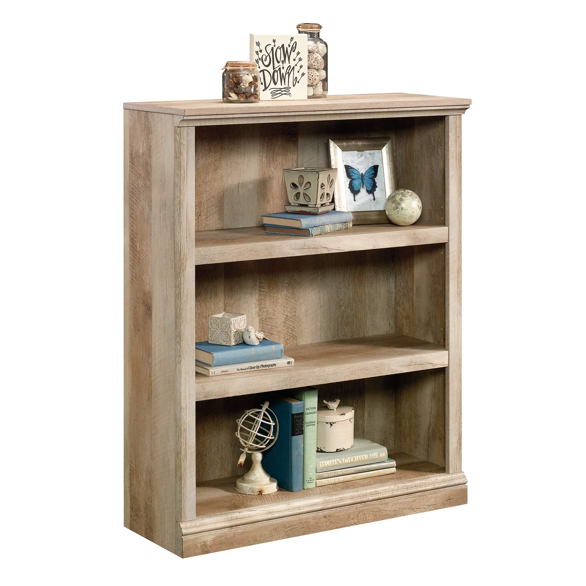 Sauder Miscellaneous Storage BookcasesBook Shelves 5 Shelf and 3 Shelf Lintel Oak product thumbnail 7
