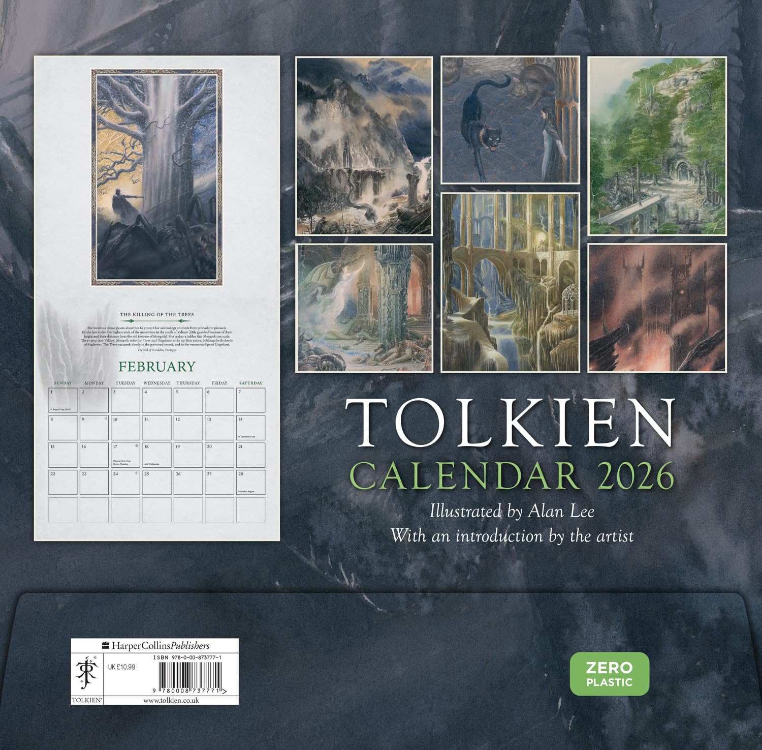 Tolkien Calendar 2026: The Great Tales of Middle-earth