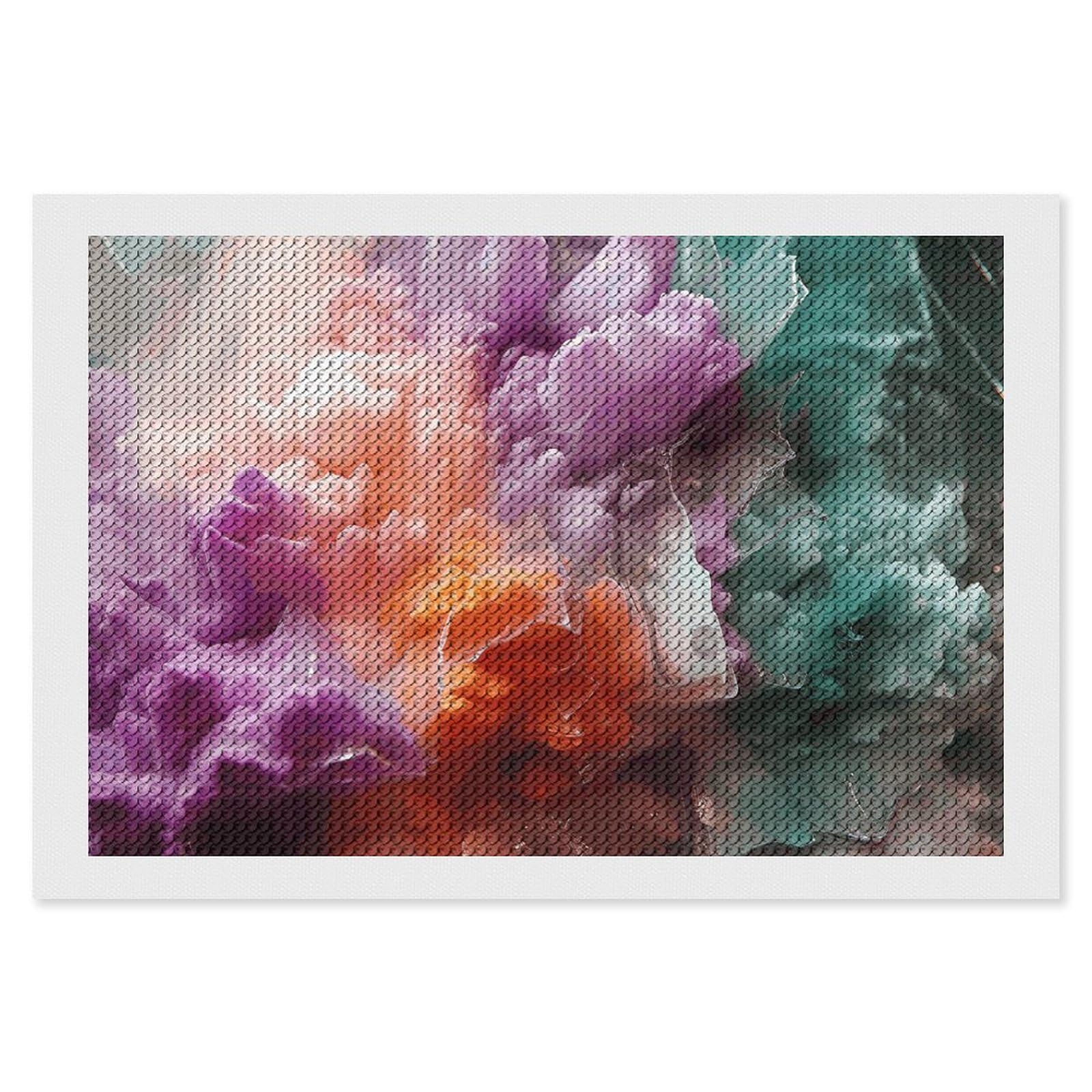 NONHAI Diamond Painting Kits for Adults - DIY Diamond Art Kits for Beginners - Full 5D Paint Drill Diamond Dots Paintings- Colorful Diamonds Pictures Gem Art and Craft Wall Decor 8"x12"