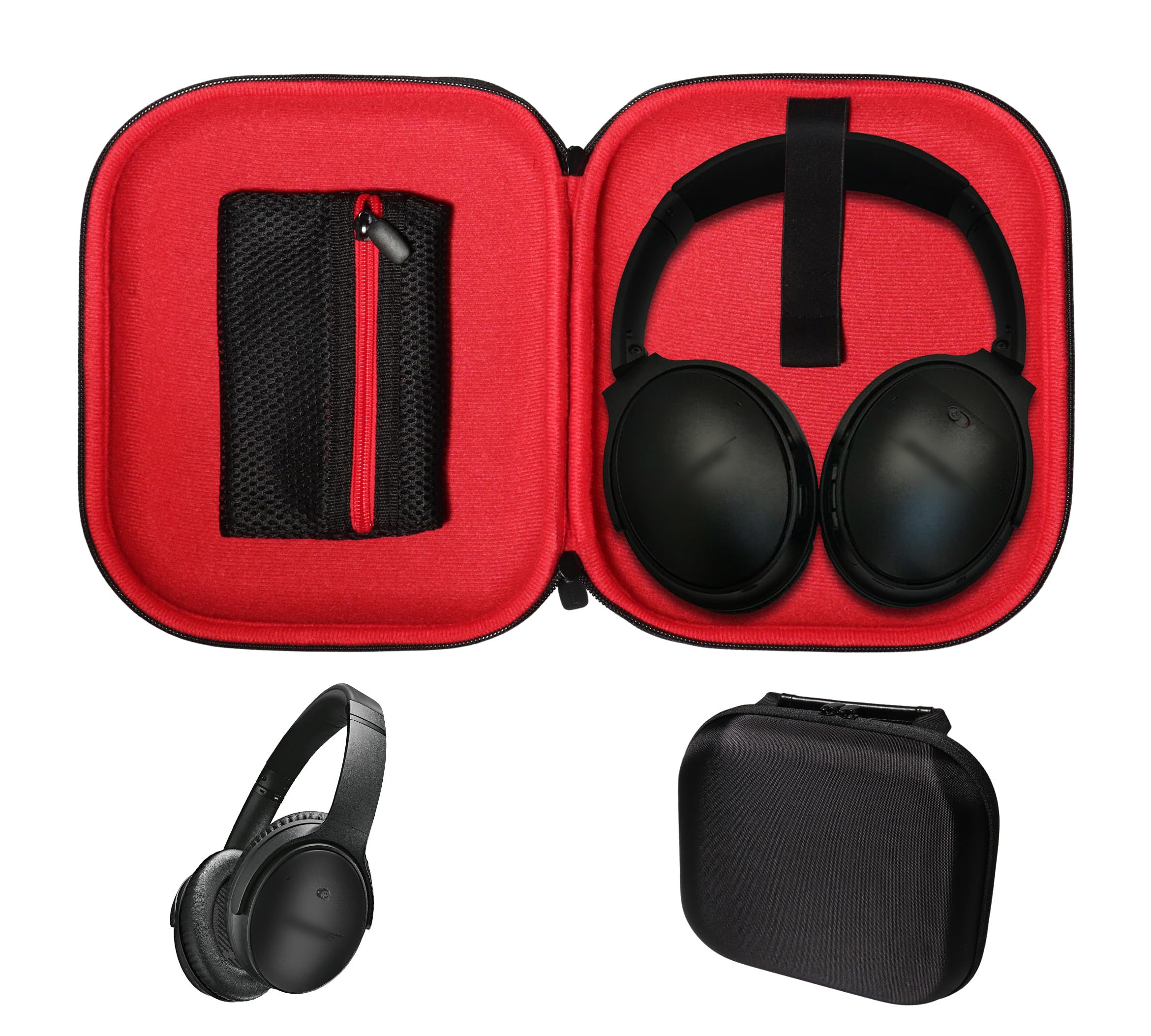 CaseSack Headphone Case for Bose QuietComfort QC45, QC35II, QC35