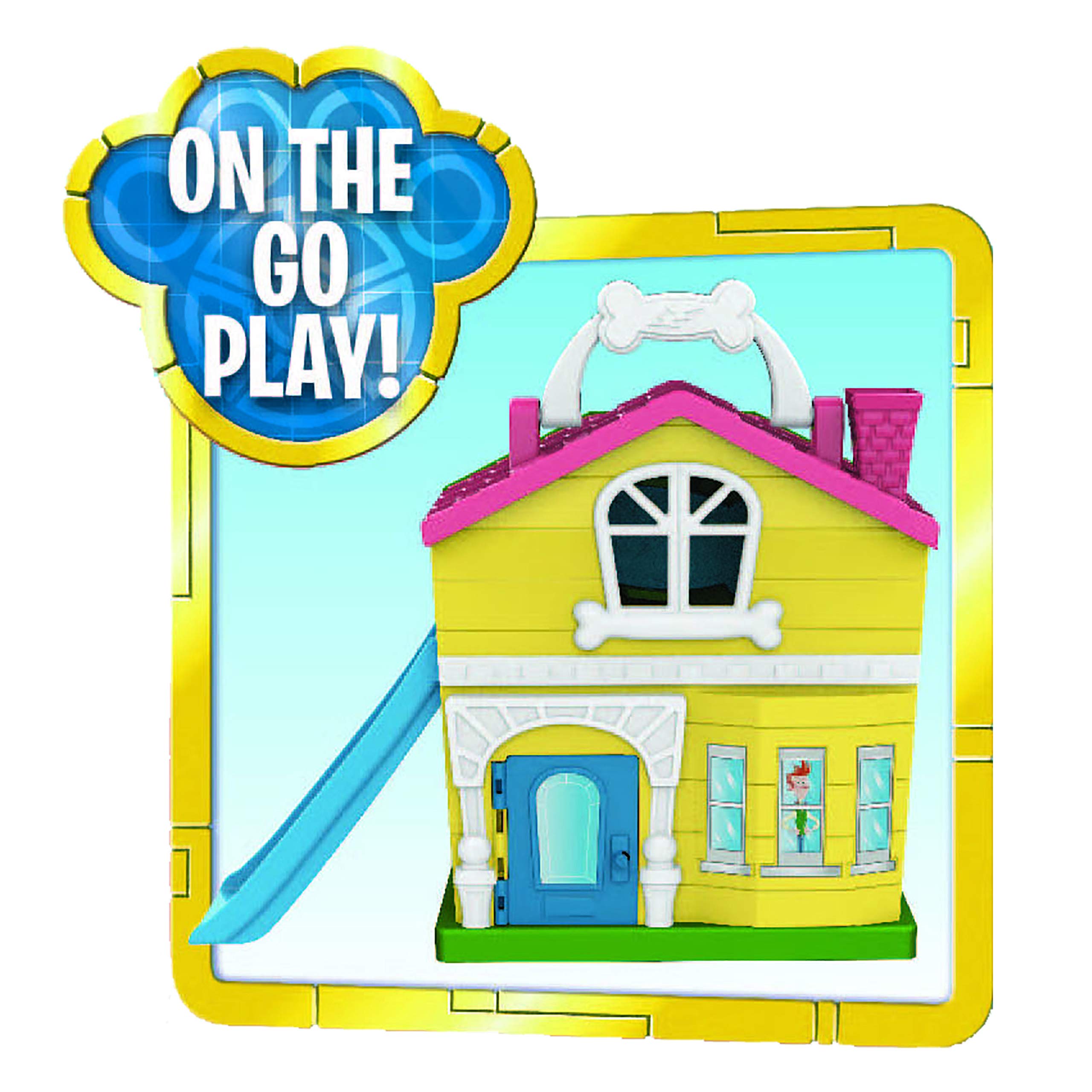 Puppy Dog Palsstow N Go Playset With Handle Travel Toys