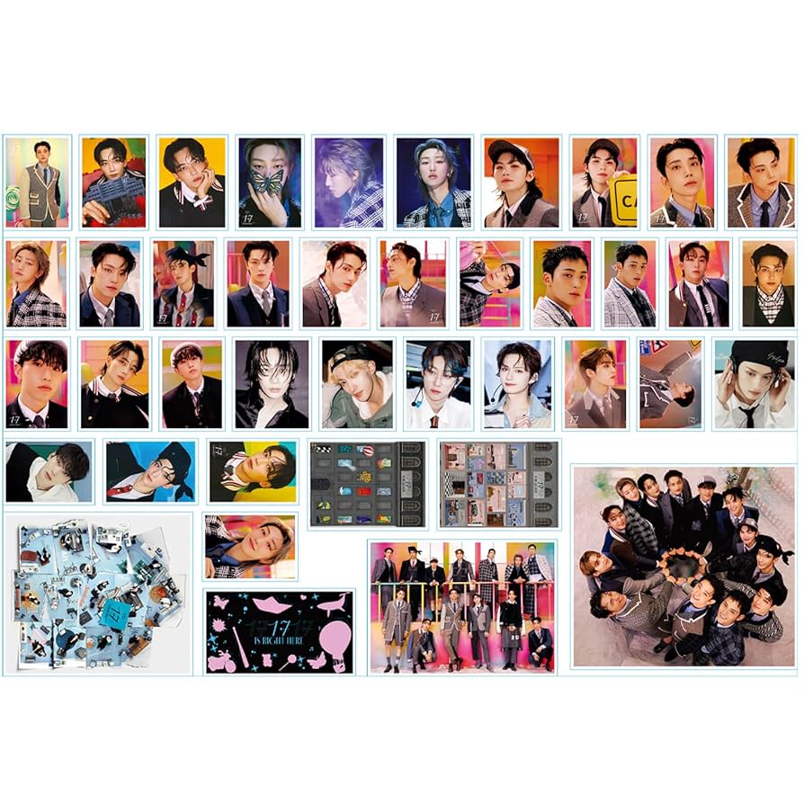 seventeen Dicon ステッカー seventeen dicon IDEAL CUT トレカ ステッカー コンプ 海外