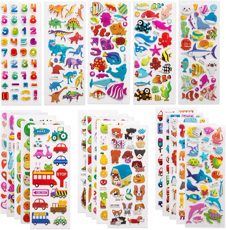Amazon.de Kids' Paper & Stickers Papeterie & Stickers / Arts