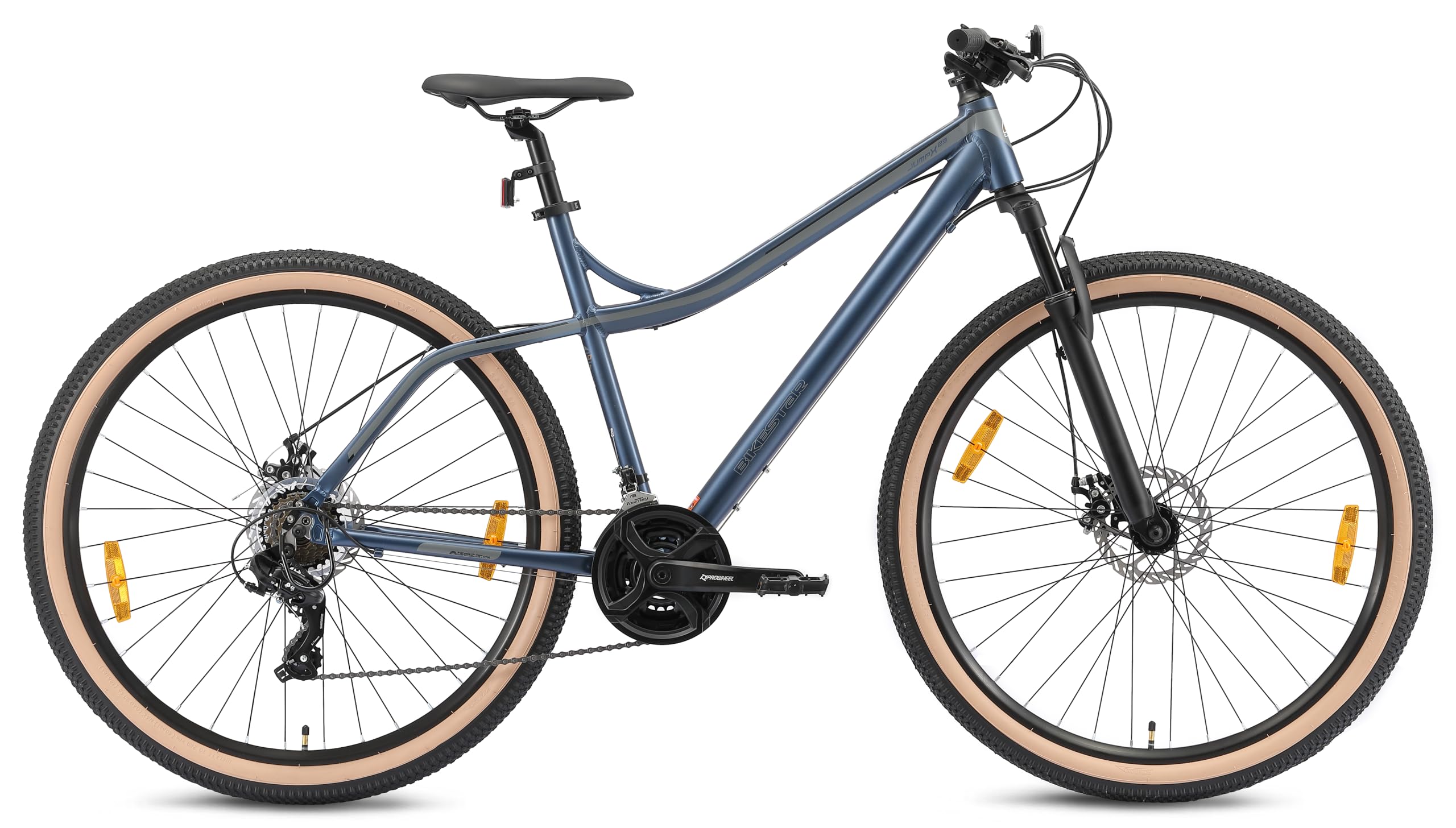 BIKESTAR Hardtail Aluminium Mountainbike Shimano 21 Gang Schaltung, Scheibenbremse 26, 27.5, 29 Zoll Reifen | 16, 17, 18 Zoll Rahmen Alu MTB | RISIKOFREI TESTEN
