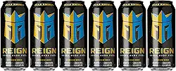 Pack de Reign Lemon HDZ lata 473ml 6 unidades