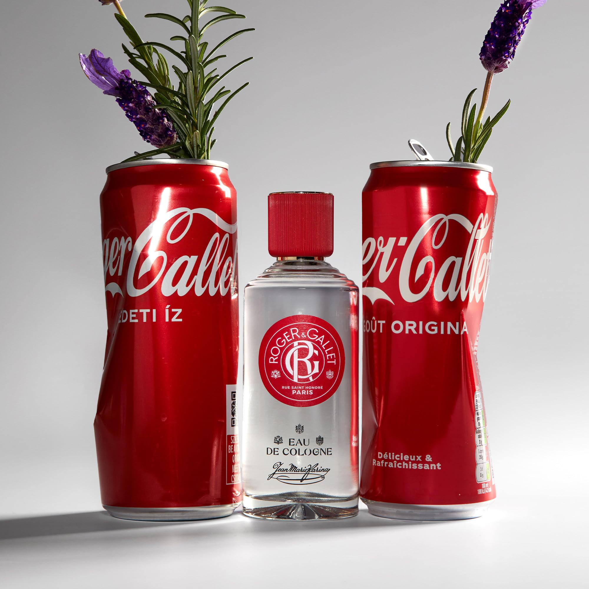 Roger&Gallet - Jean Marie Farina - Acqua Profumata di Benessere - Limone, Arancia, Petit-grain, Lavanda, Rosmarino - 100 ml