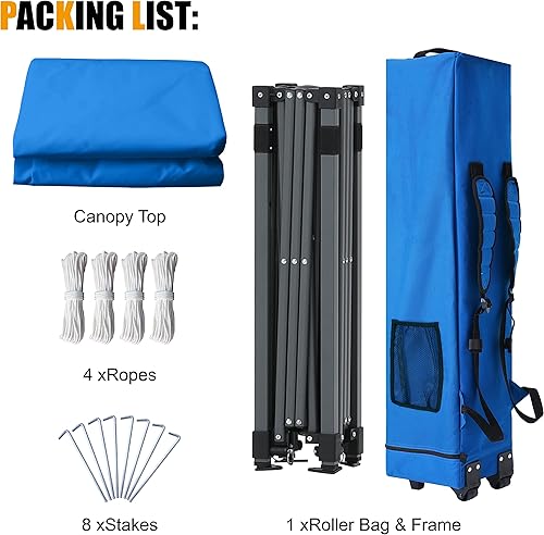 Miniatura 6 de COOSHADE - Toldo plegable compacto, refugio para protección solar instantánea, cabaña portátil fresca