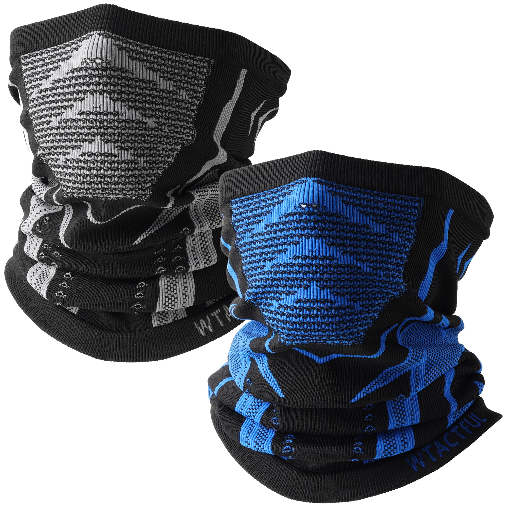 WTACTFUL Winter Neck Warmer Half Face Mask, Windproof Thermal Anti-Fog