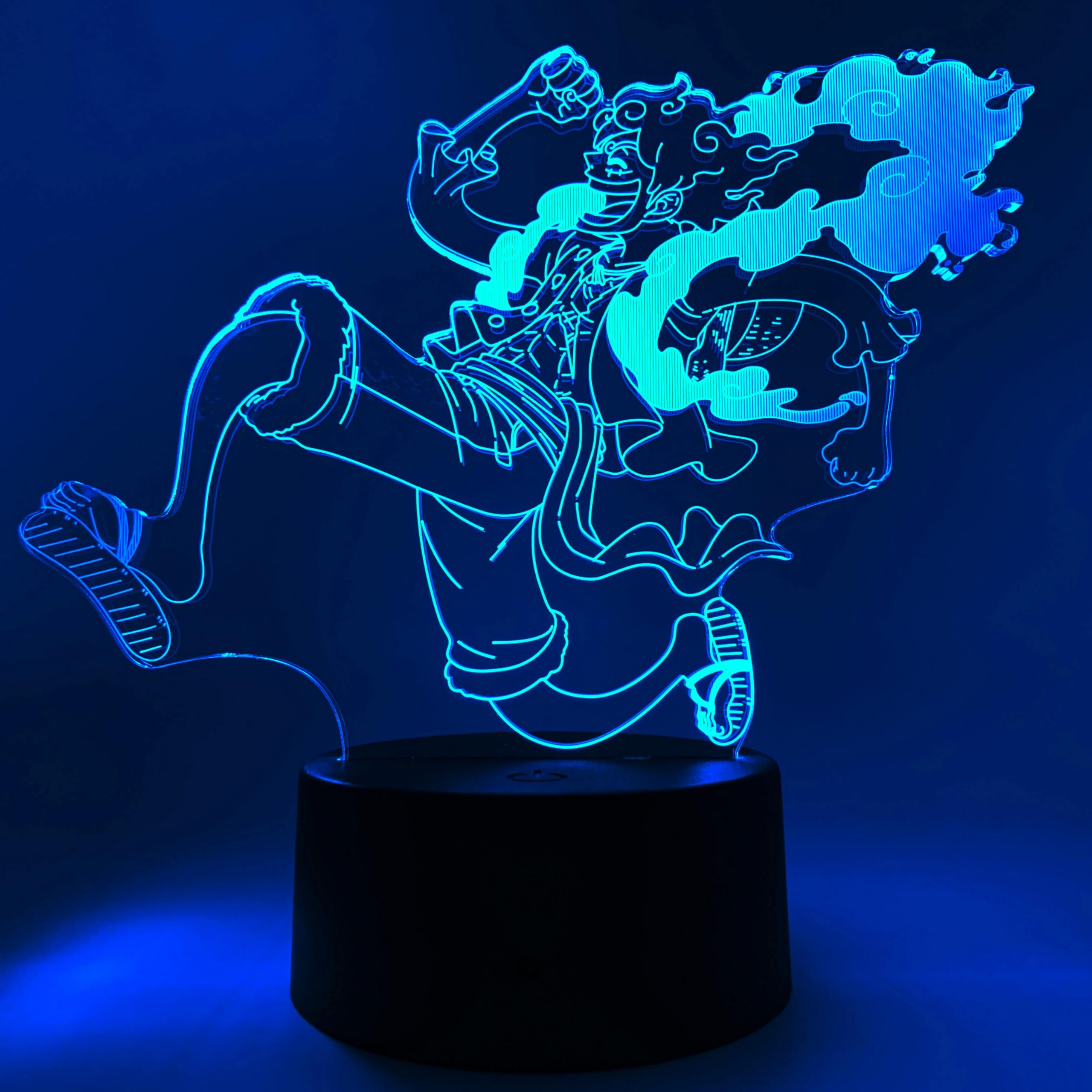 Lampe One Piece Luffy Gear 5 – Banpresto 14cm – Neuve Pour Chambre Fan