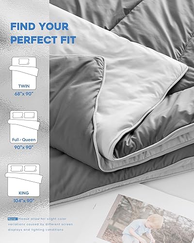 Miniatura 16 de Edredón refrescante tamaño Queen, manta refrescante de doble cara para personas que duermen con calor, Q-Max 0.4 de verano, transpirable