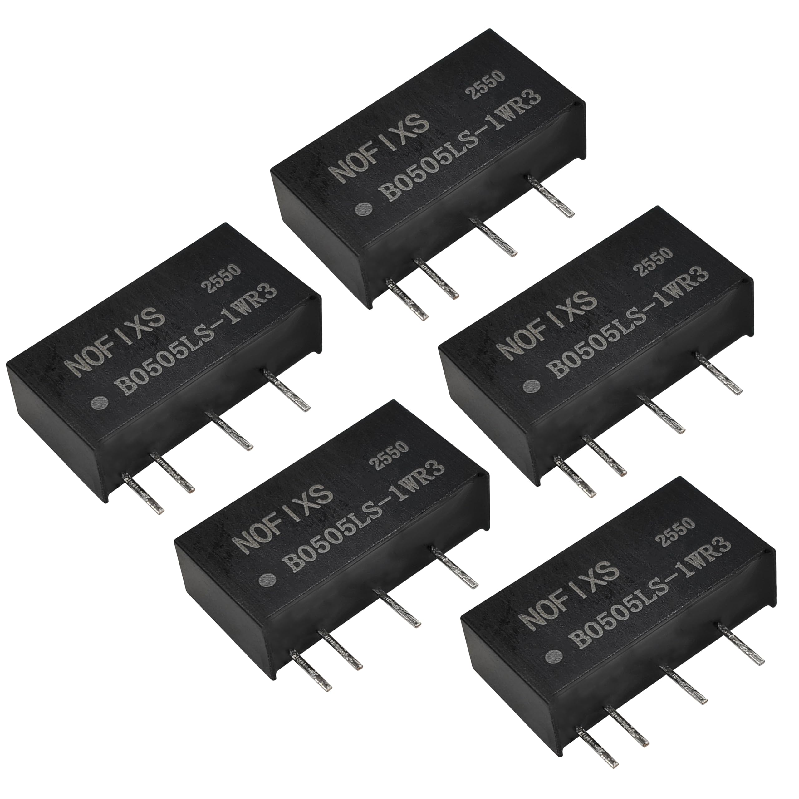Convertisseur d'alimentation isolé B0505LS-1WR3 miniature haute performance compacte