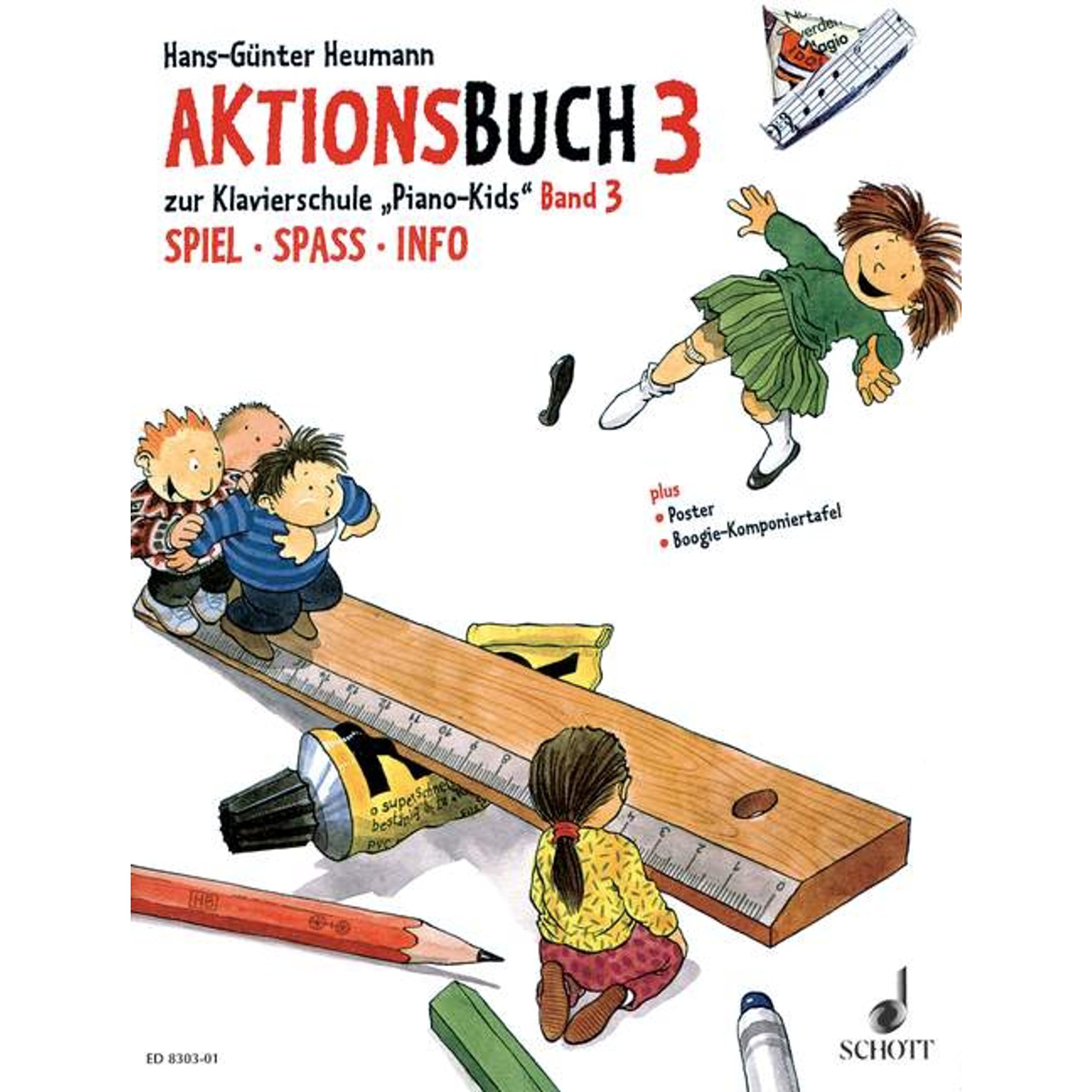 Piano Kids Book 1: German Language (German Edition)