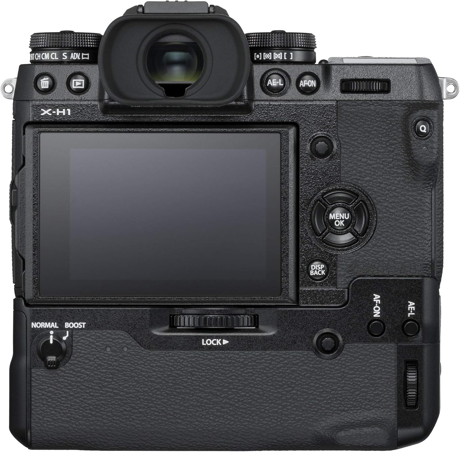 Fujifilm X-H1 Mirrorless Digital Camera w/Vertical Power Booster Grip Kit (Renewed)