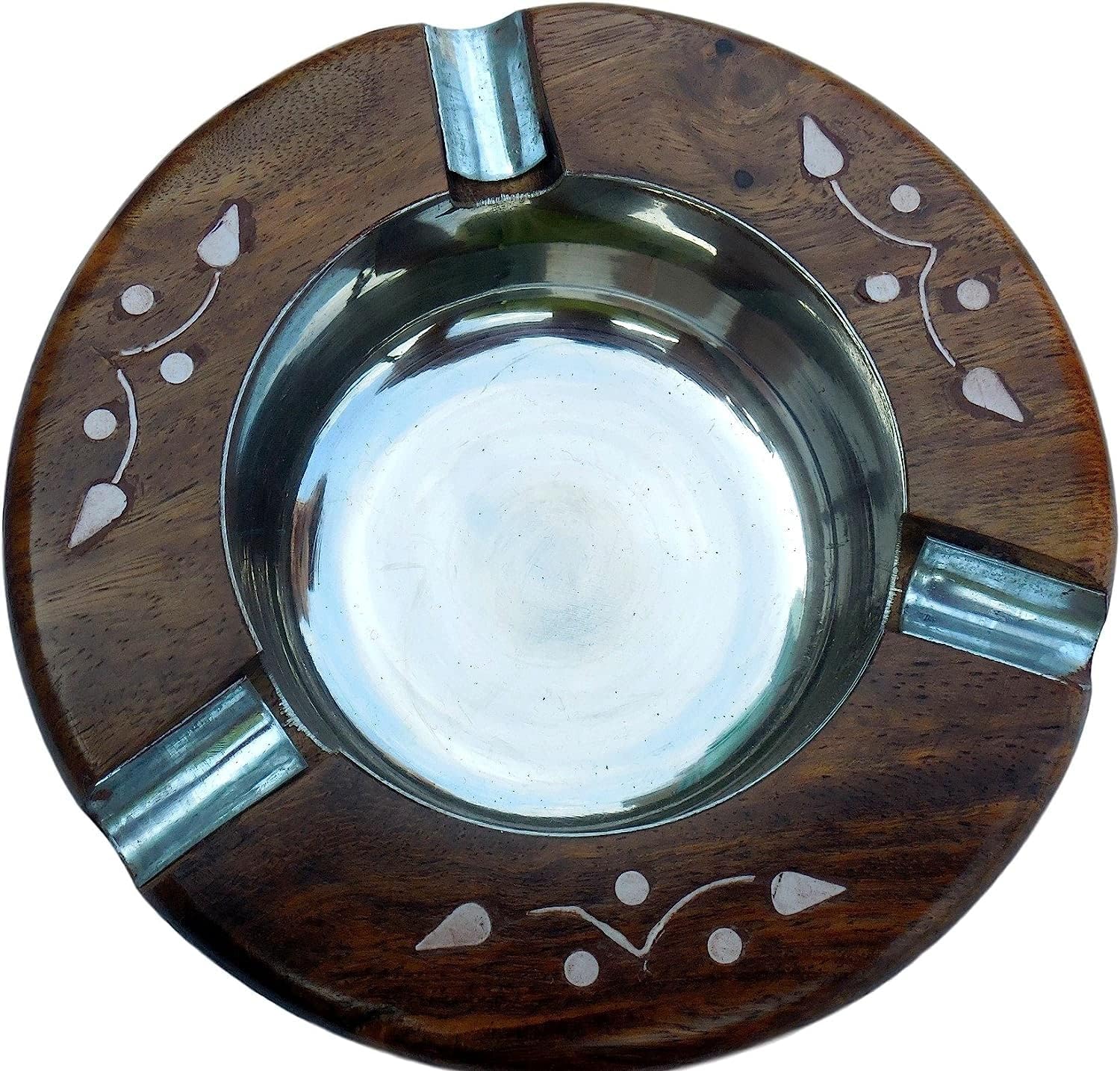 Gifts Indoor And Outdoor Ashtrays Handmade Indian Wood