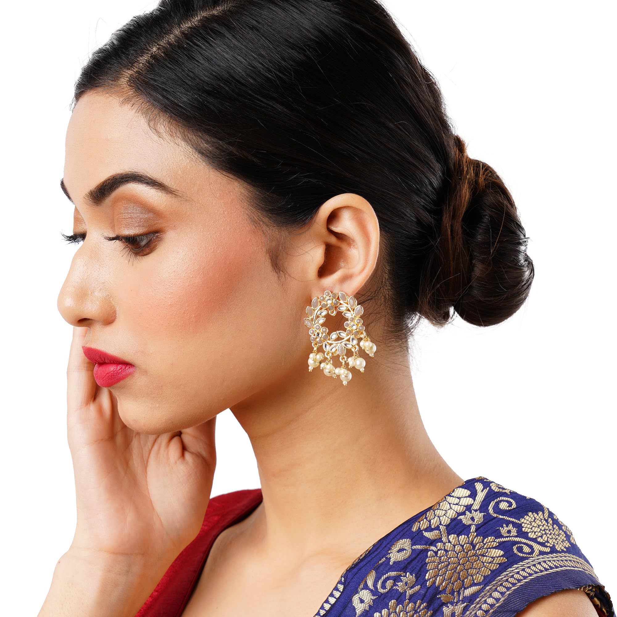 Ethnic Handcrafted Earrings with Detailing