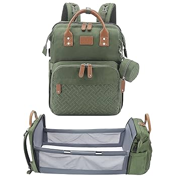 Amazon.com: JOLLITO Diaper Bag Backpack with Changing