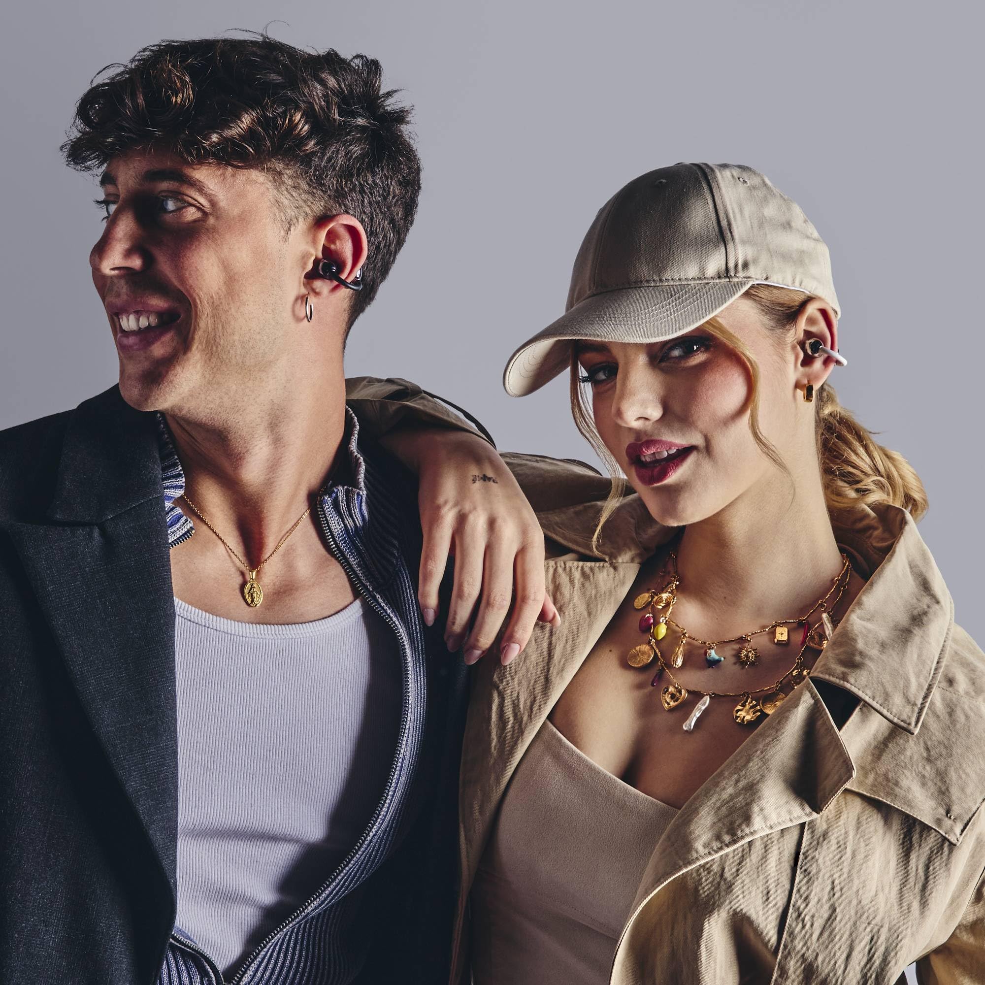 Energy Sistem ChicPods Auriculares Inalambricos Bluetooth Premium Insonorizados Open Sound 23H Bateria ENC Cascos con Cancelacion Ruido en Llamadas IPX4 Resistentes al Agua True Wireless Blanco