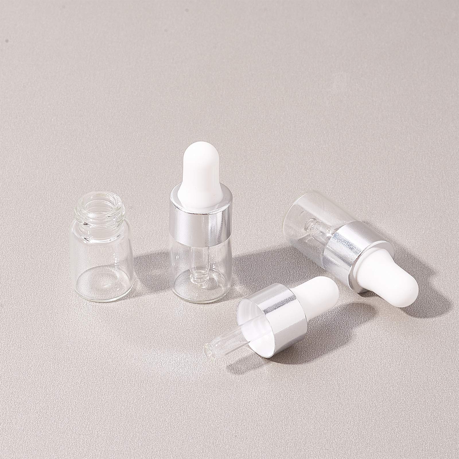 Manicotti Termoretraibili Trasparenti Per Bottiglie Contagocce 30 Ml - Confezione Da 250 Pezzi, 55x85 Mm, Con Perforazione, Facili Da Applicare Con Pistola Termica