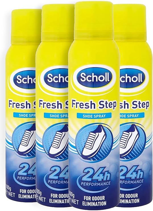 Scholl Fresh Step Shoe Spray 150ml Anti Odour Shoe Spray, Up To 24