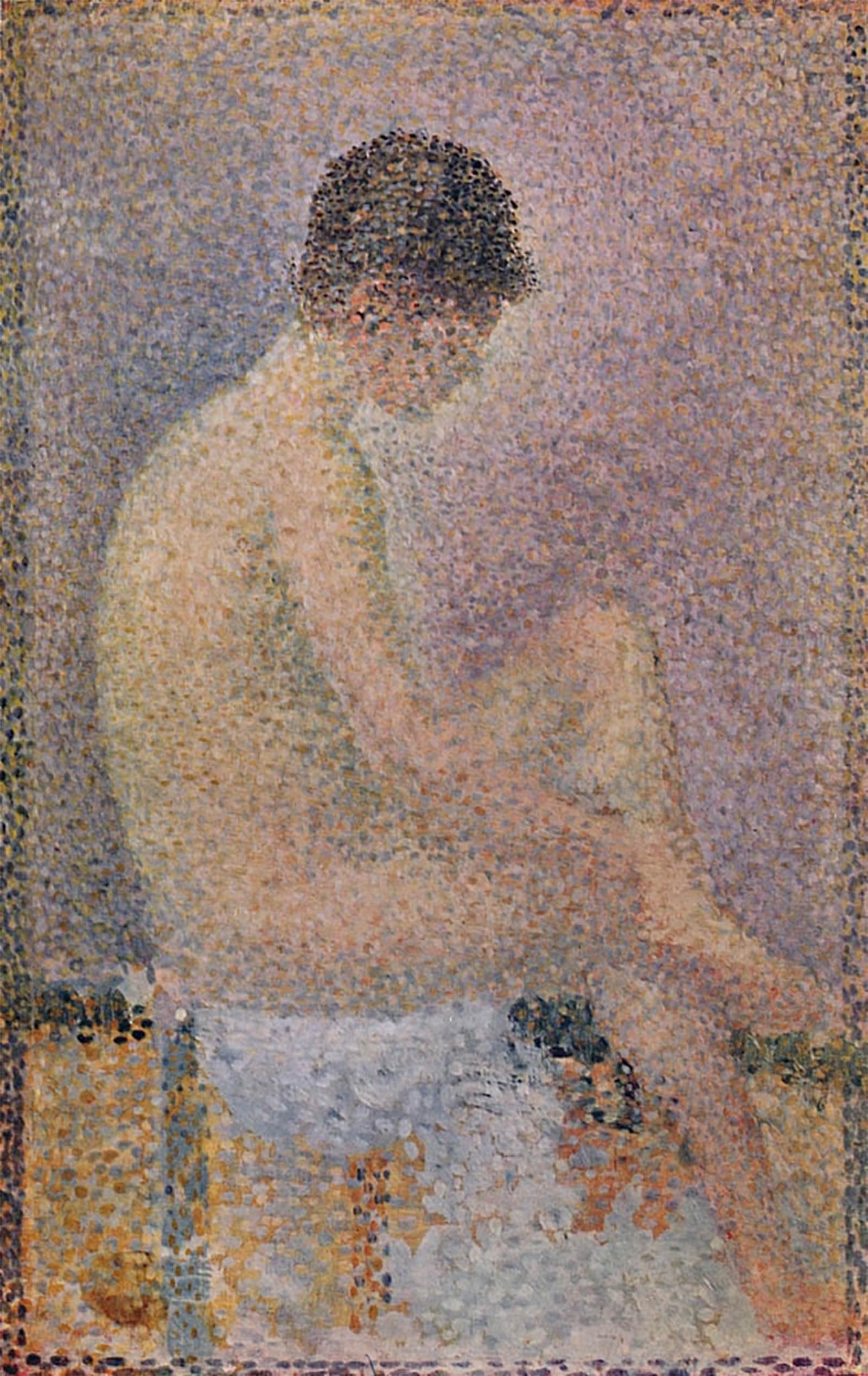 POSTERIIk Famous Animal Posters Vintage Picture Study for the Models by Georges Pierre Seurat Modern Wall Decor for Home Decor 60x90cm