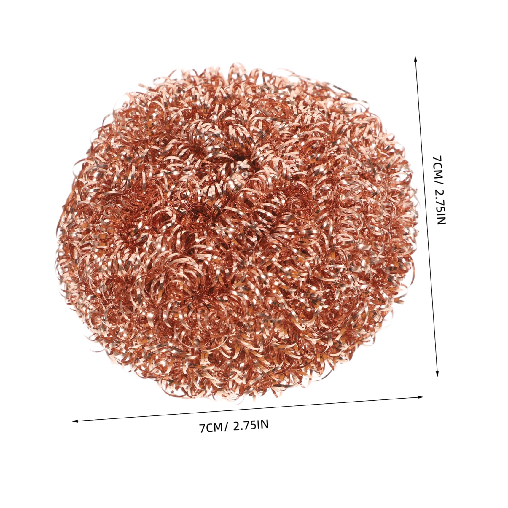 Unomor Soldering Iron Tip Cleaning Ball 6pcs Heavy Duty Brass Cleaning Balls Iron Nozzle Cleaner for Soldering Tips