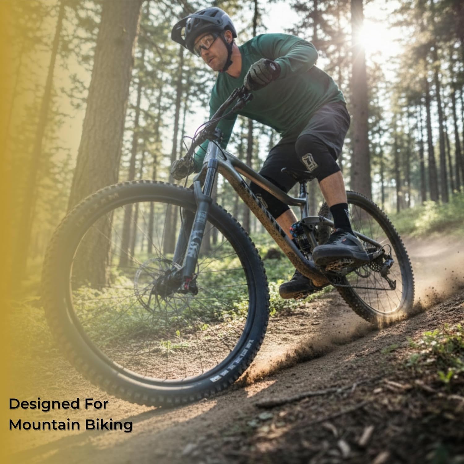 Tommaso Men’s Mountain Bike Shoes – Comfortable MTB Cycling Shoes for Trail, Gravel, BMX & Casual Riding – Non-Cleat Cycling Sneakers - Image 2