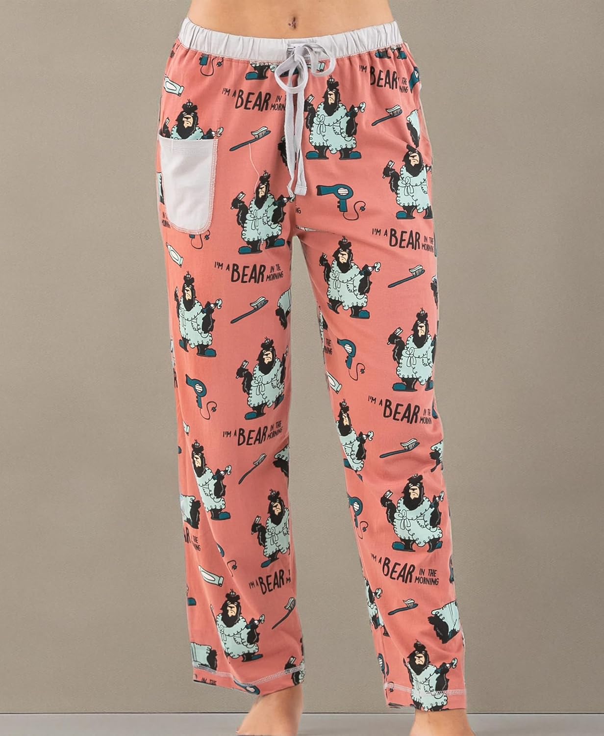 Lazy One Pajamas for Women, Cute Garden and Bear Pajama Pants and Top Separates - Image 6