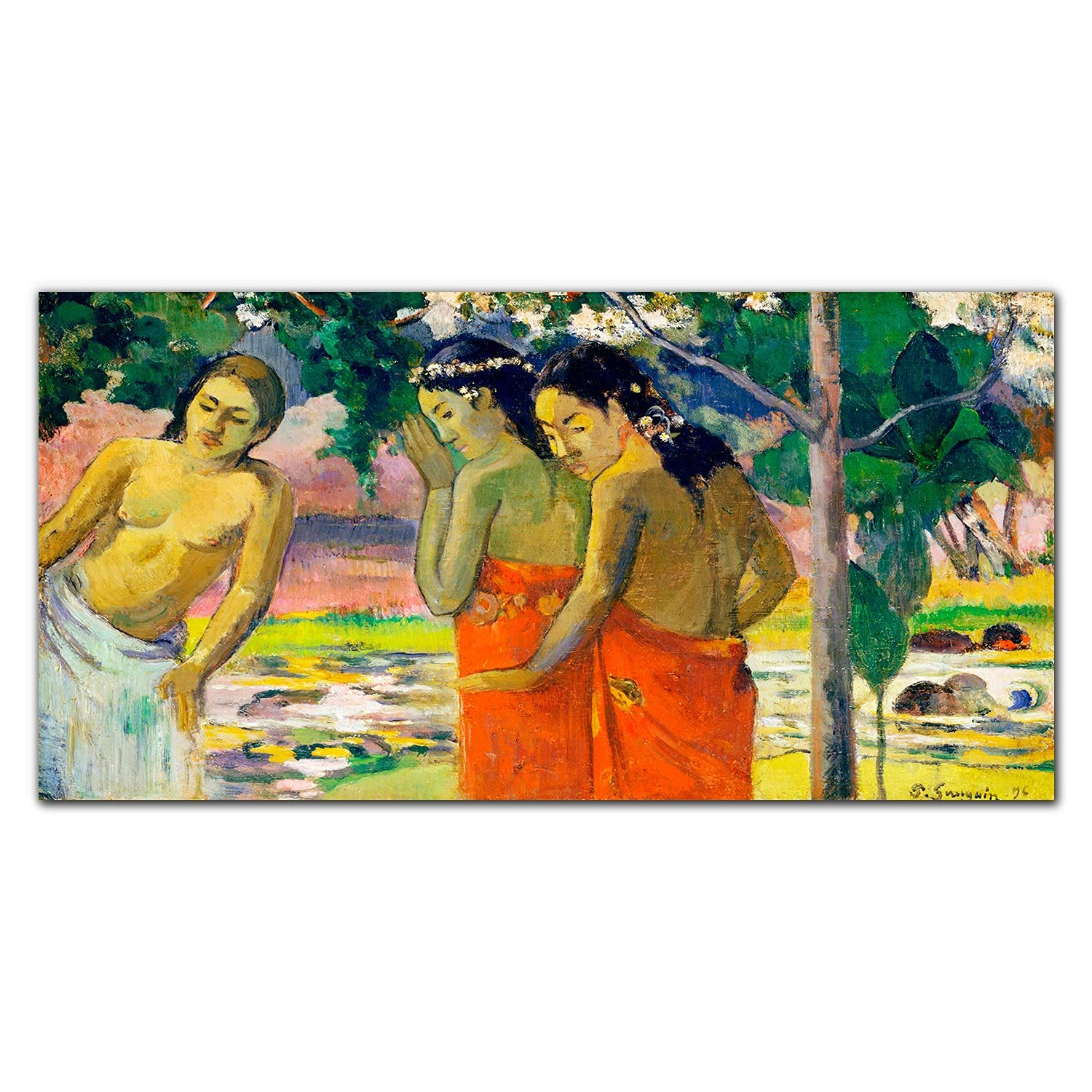 Crédence de cuisine Gauguin 100x50cm pour sublimer votre espace de cuisson quotidien