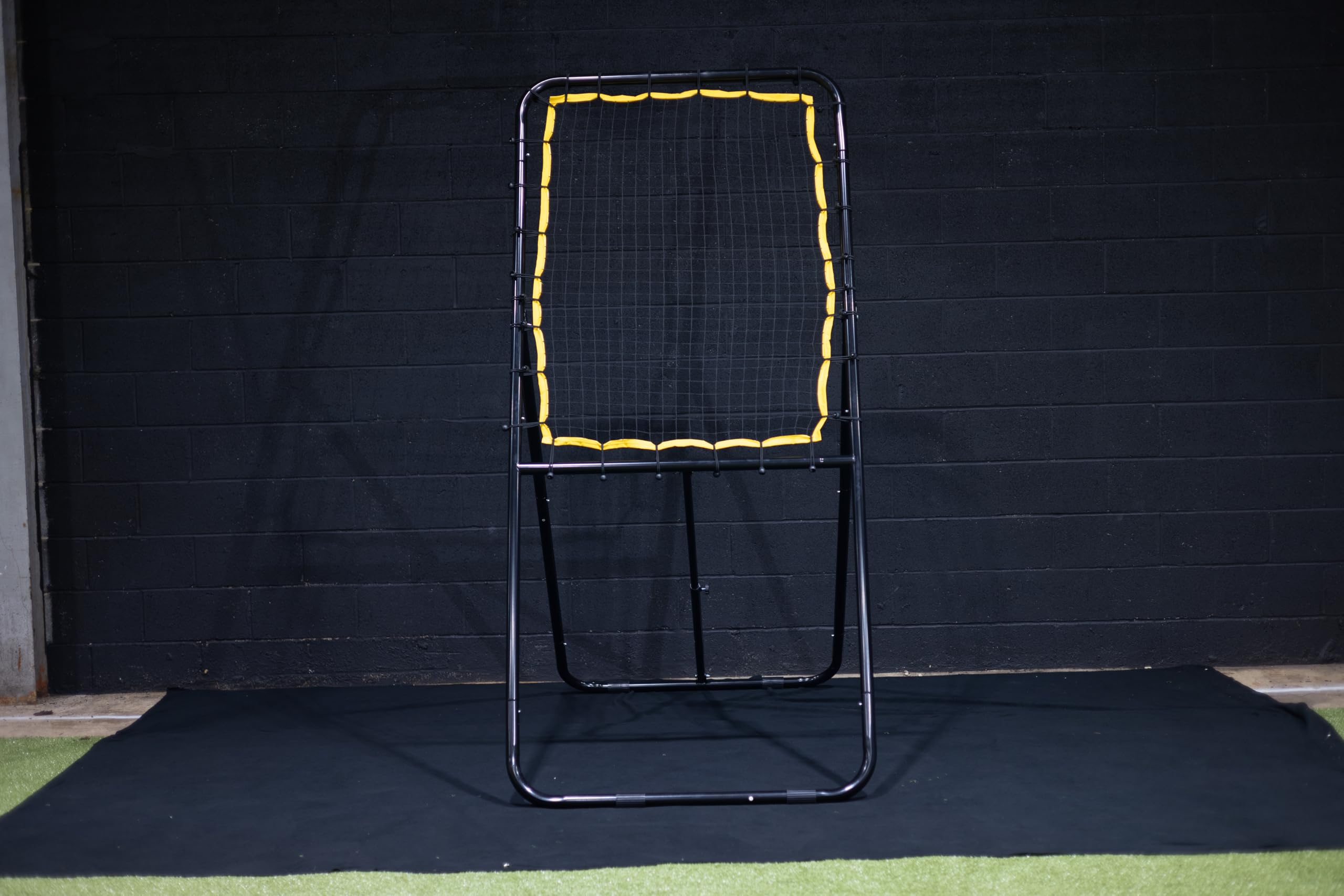 Predator Sports | Lacrosse React Rebounder | 4ft x 3ft Reactive Net | Perfect for Shooting and Passing Drills