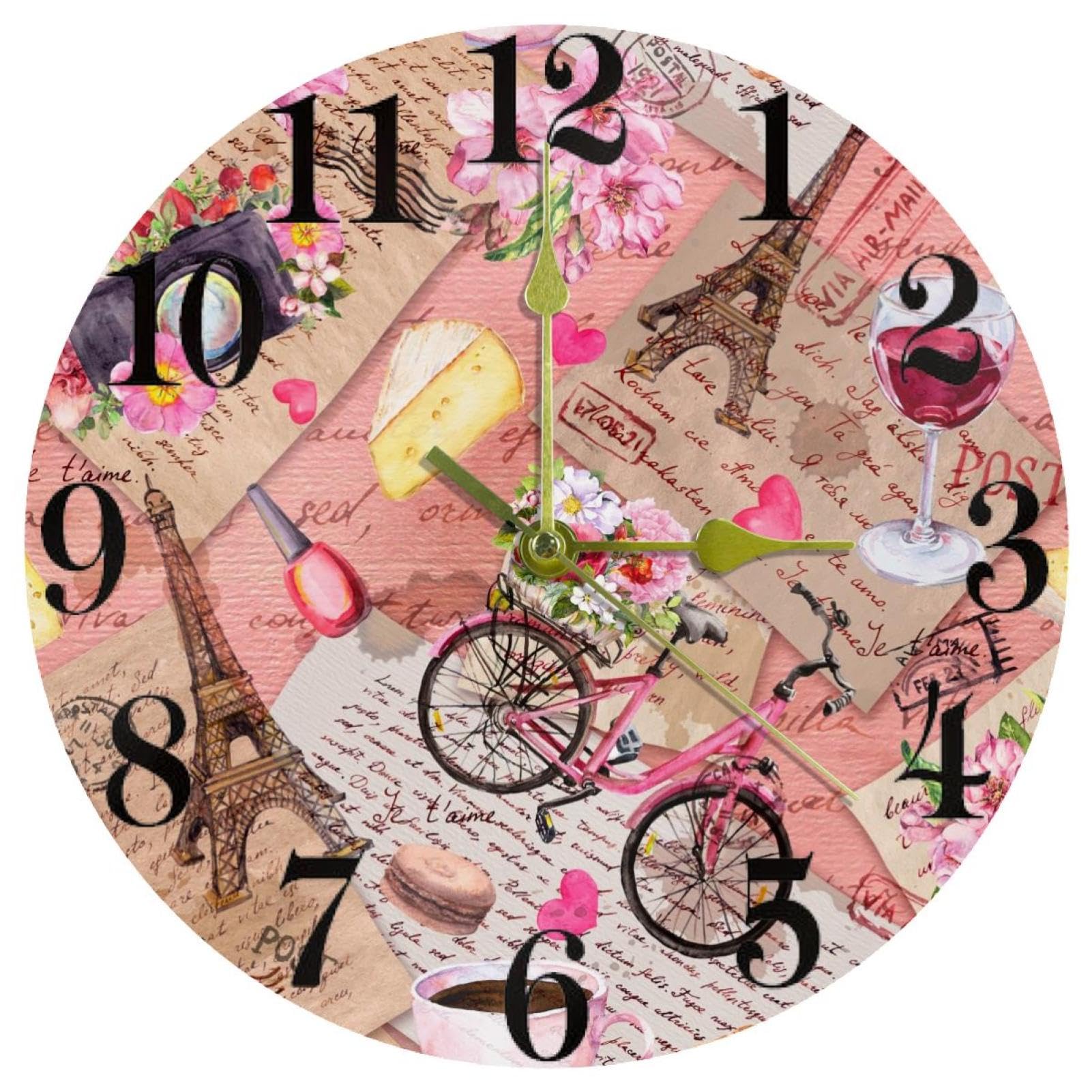 Horloge murale silencieuse pour stopper le bruit du tic-tac chez soi
