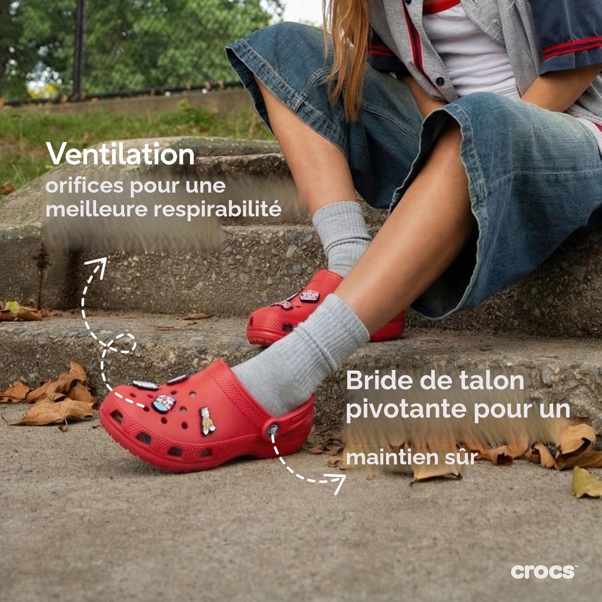 Crocs Unisexe Adulte Classic Clog Sabots, Varsity Red, 39/40 EU
