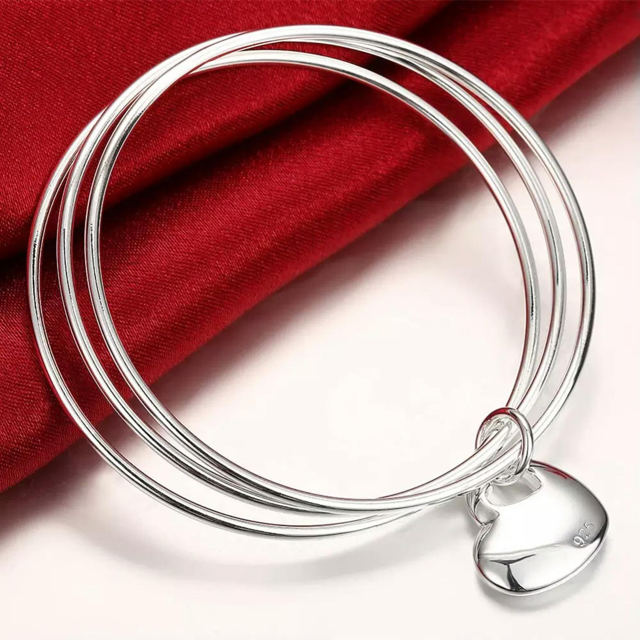 Bracciale Moments con Chiusura a Cuore | Braccialetto | Argento Sterling 925 | Pandora