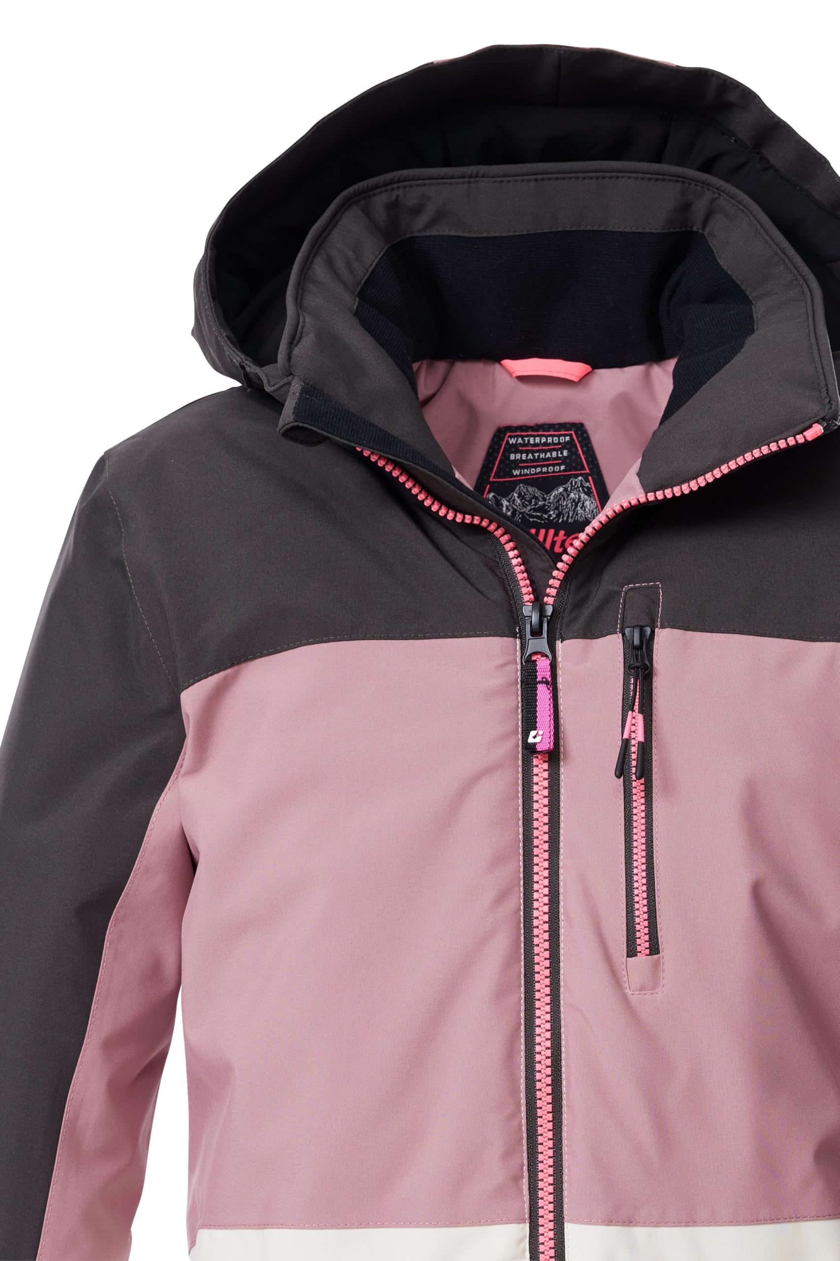 Killtec Mädchen Ksw 208 Grls Ski Jckt Skijacke/Funktionsjacke mit Kapuze und Schneefang