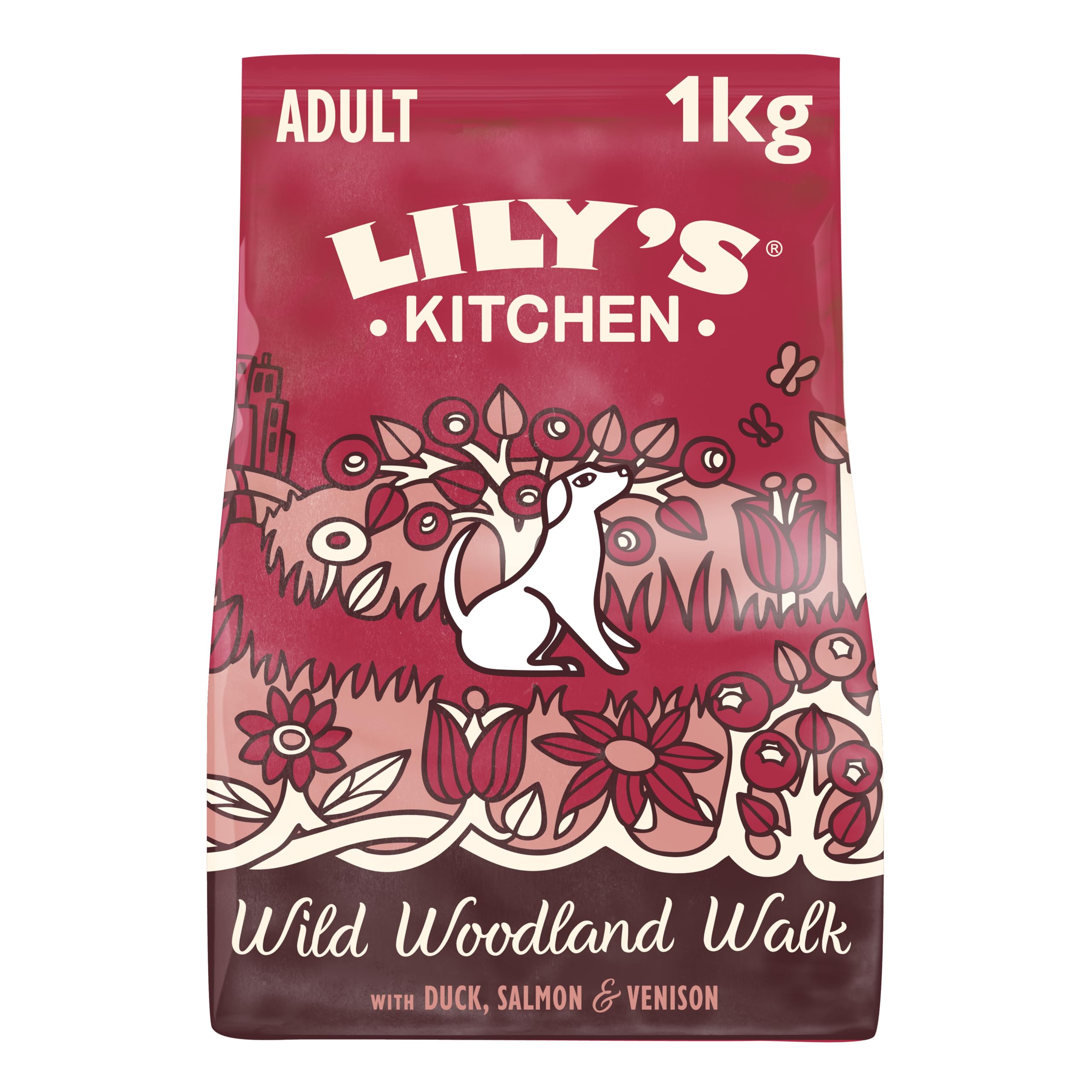 LILYS KITCHEN Adult Venison & Duck Dry Dog Food 1kg