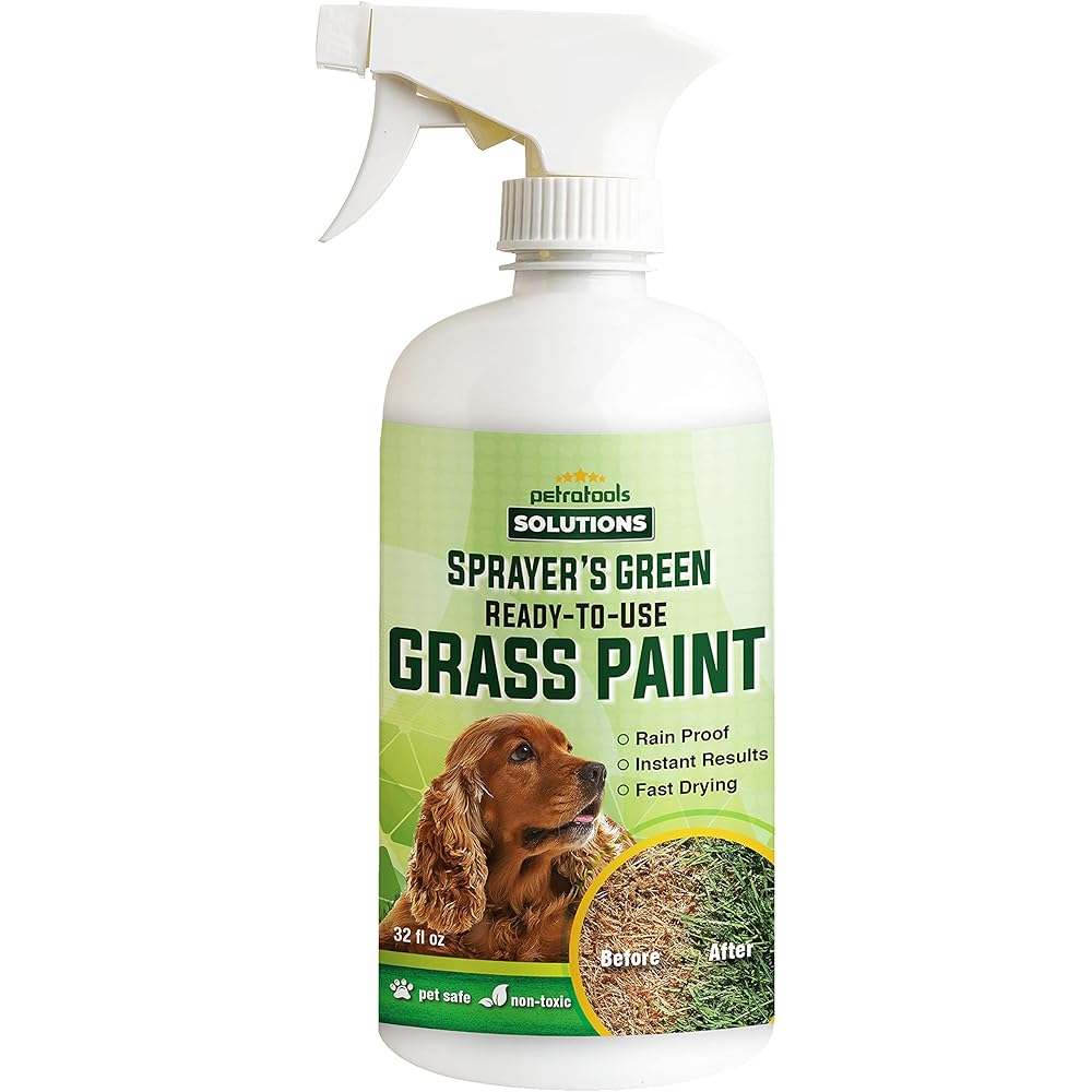 6/mo Finance PetraTools Green Grass Paint for Lawn, ReadytoUse