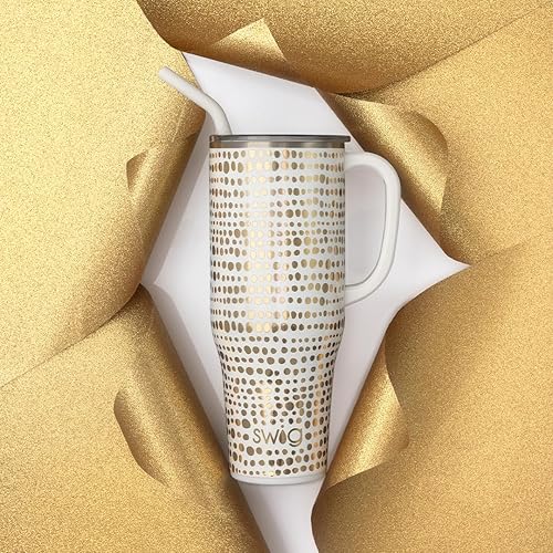 Miniatura 3 de Swig Life Mega taza de 40 onzas, vaso de 40 onzas con asa y popote, apto para vasos, apto para lavavajillas, vaso aislado extragrande, acero