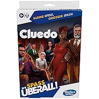 Hasbro Gaming Cluedo - Gioco portatile compatto per 3-6 giocatori