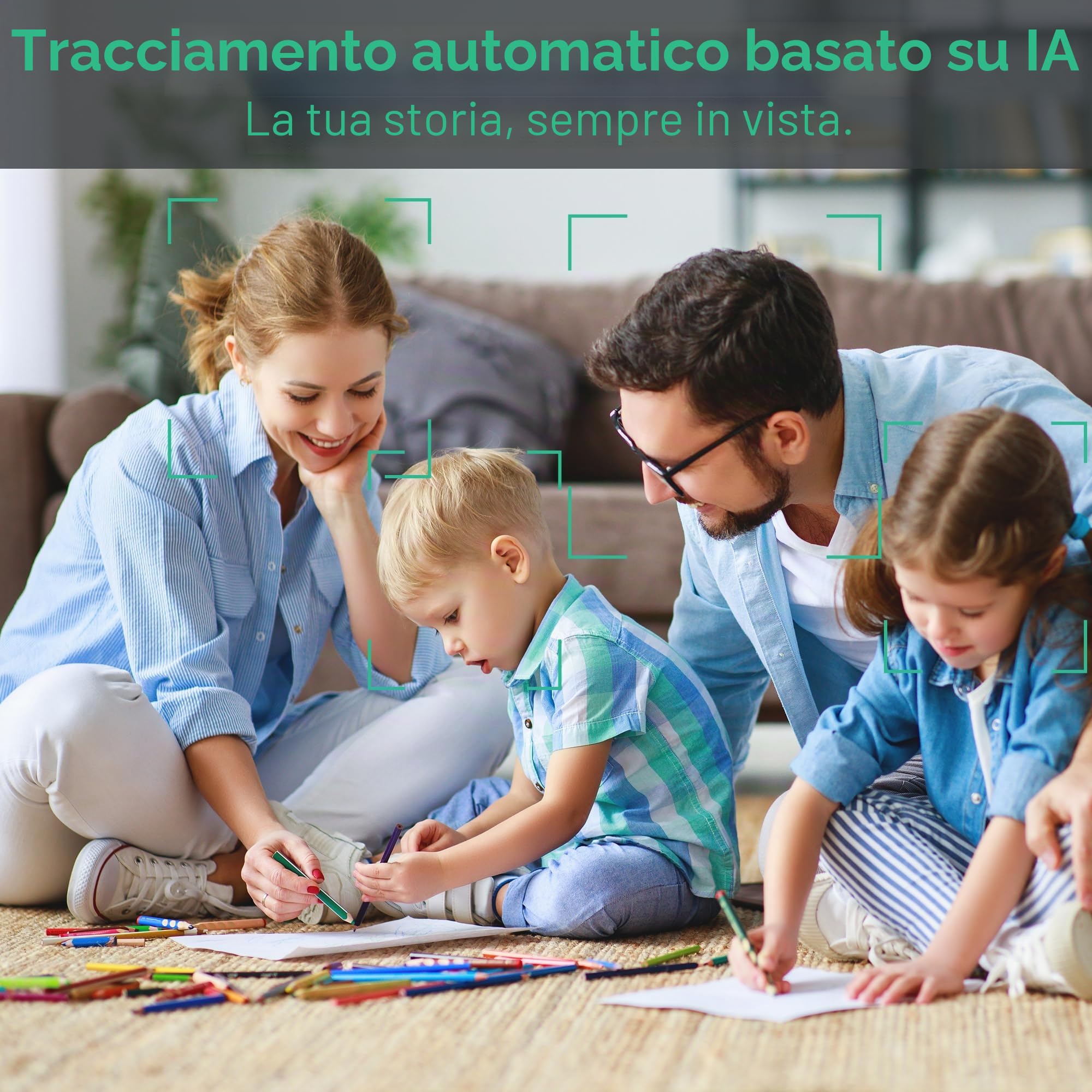 TONGVEO Telecamera PTZ con Tracking IA, Zoom Ottico 12X, 1080P 60fps HDMI/USB 3.0, per Conferenze, Chiese, Live Streaming, Zoom, YouTube, OBS