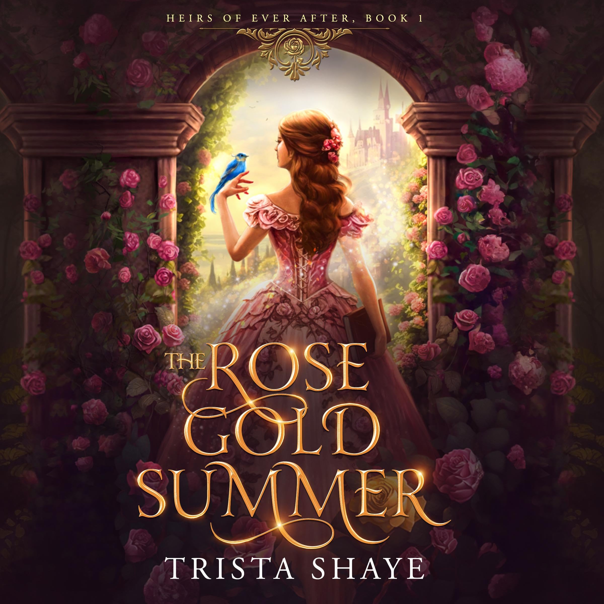 Cover art for The Rose Gold Summer