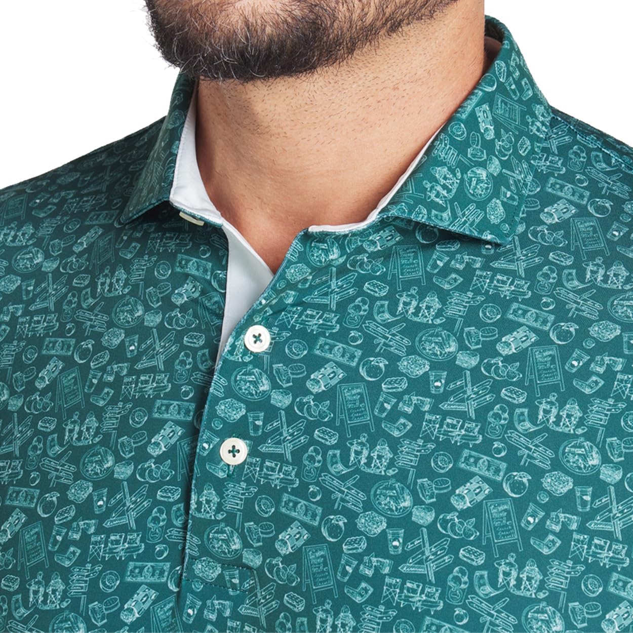 Peach Stand Golf Polo by Puma Golf