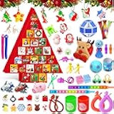 Fidget Advent Calendars 2025 for Kids,24 Days of Surprises Fidget Toys, Christmas Countdown Advent Calendars,Xmas Party Favors Stocking Stuffer Gifts Sensory Toy Surprise Gifts for Boys Girls