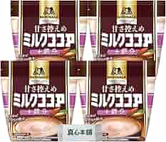 Amazon.co.jp: 森永製菓 甘さ控えめミルクココア 200g 4個セット