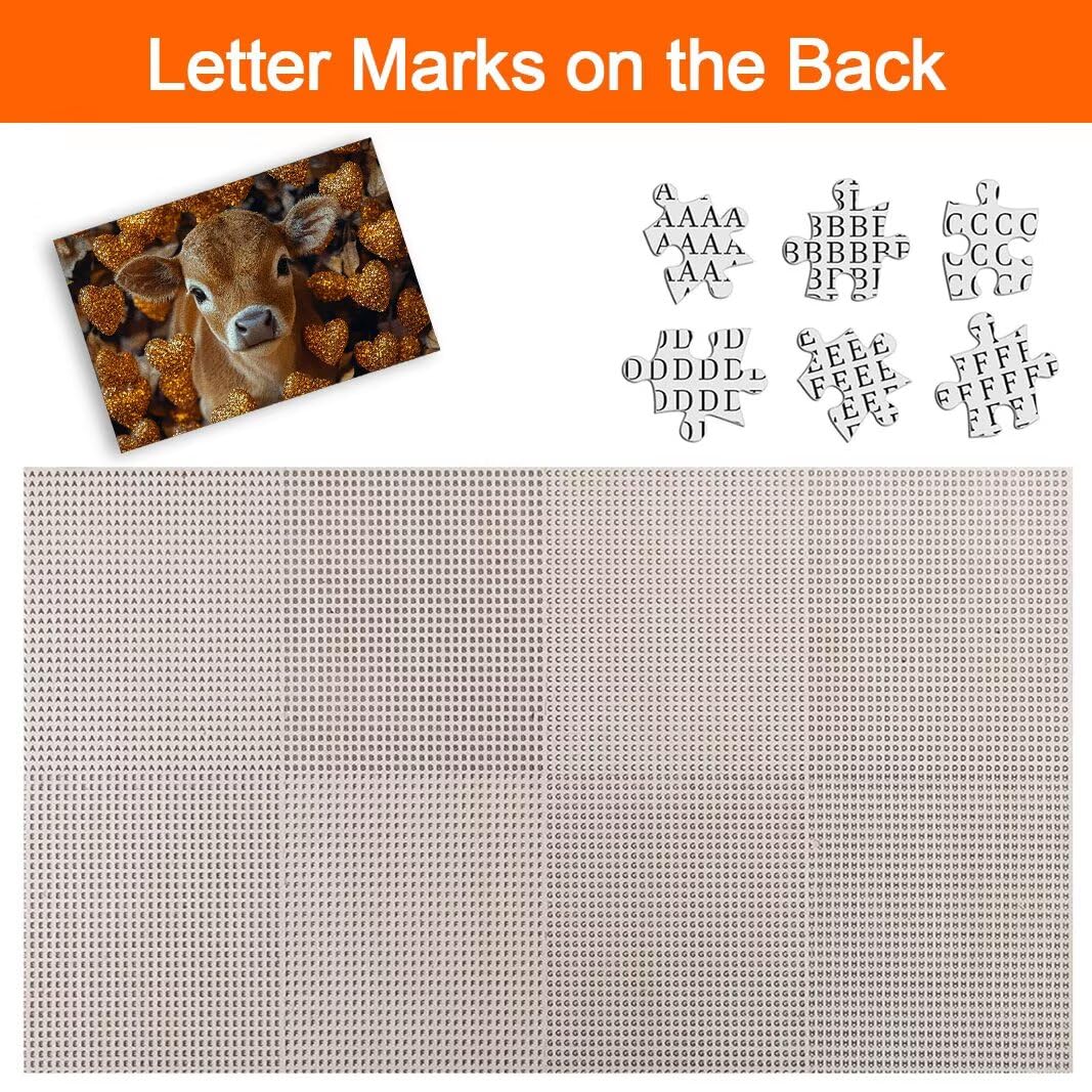 Puzzle Mucca, Puzzle 2000 Pezzi Adulti per Decor, Regalo Donna/Uomo -8780