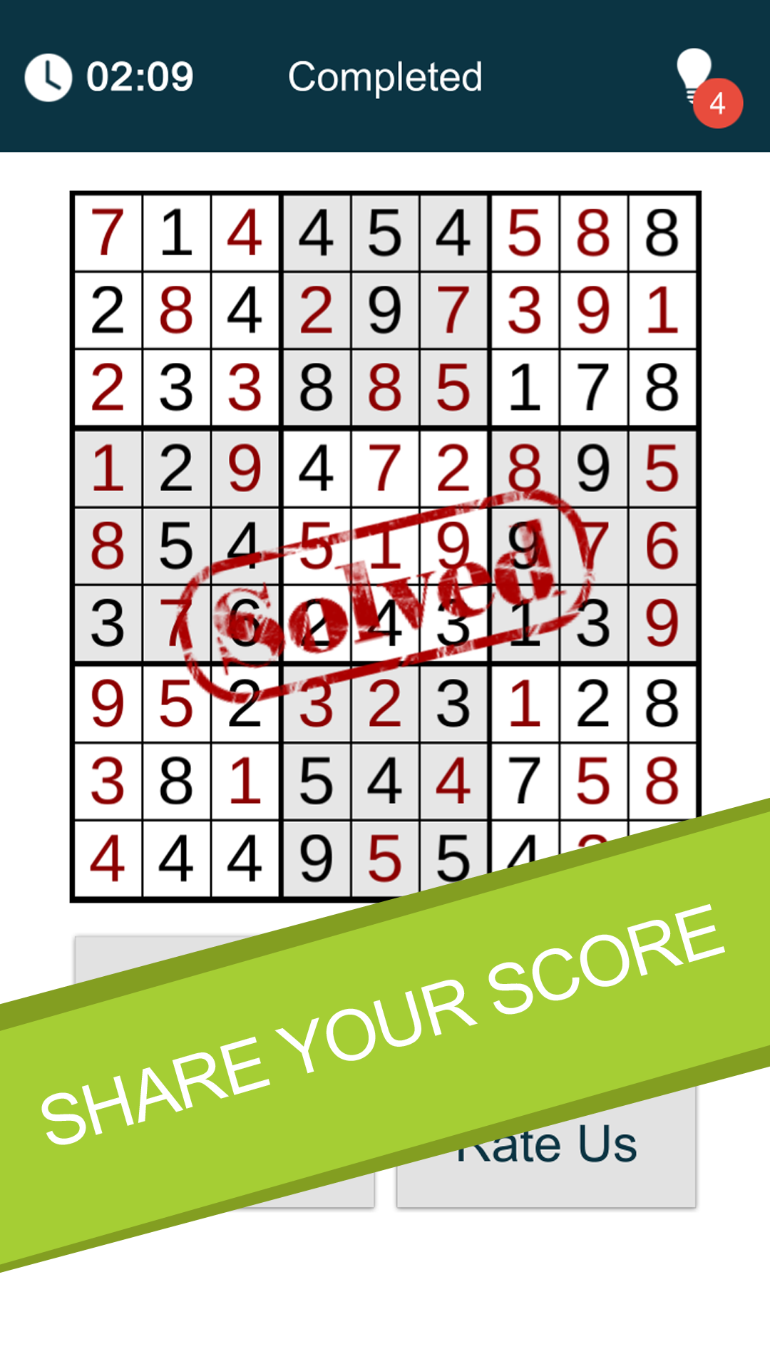 New Sudoku Puzzles App on Amazon Appstore