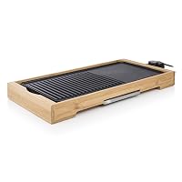 Tristar Piastra Elettrica bambù XL BP-2641 Grill, Bamboo