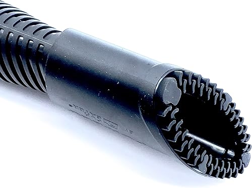 Buff Brite Herramienta de aseo para mascotas Fur-EEL FANG PRO removedor de pelo para gatos y perros, color negro