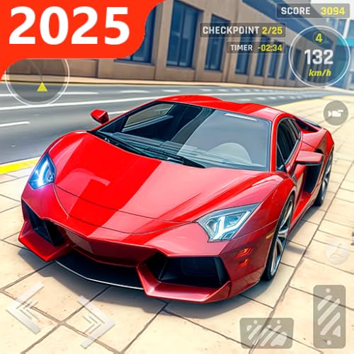 Real Open World Car Driving Simulator Game 3D 2025