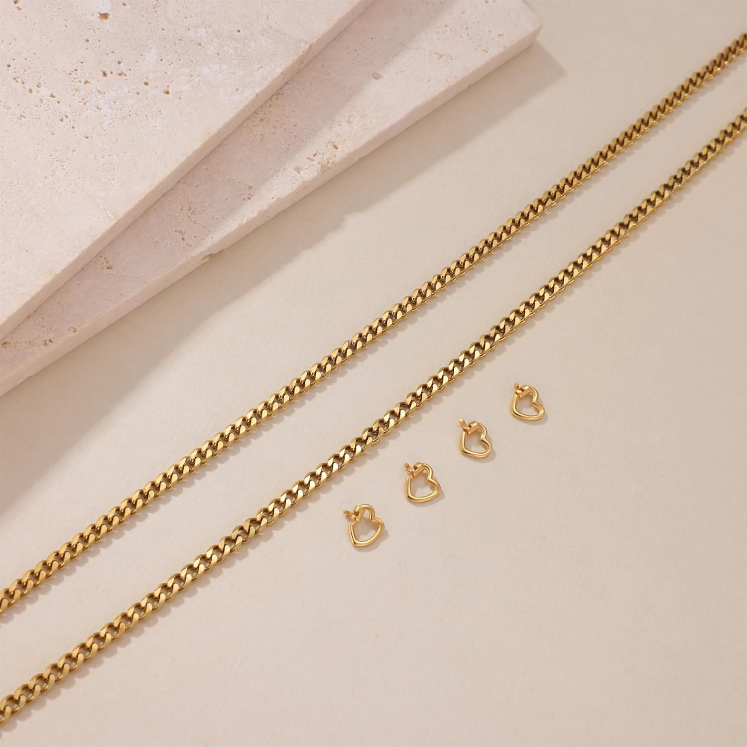 Valentine’s Day Romantic Gift – Couples Permanent Bracelet Kit with Love Vow Card, 316L Stainless Steel Chain & 925 Silver Heart Clasp, Handcrafted, Ideal for Anniversary & Romantic Date Night - Image 6