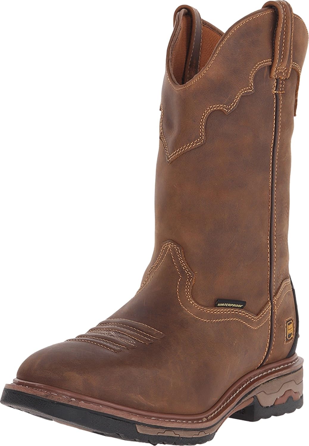 Dan Post Mens Blayde 11 Inch Waterproof Soft Toe Work Safety Shoes Casual - Brown - Size 10 D