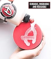 Vista 4 de Adam's Polishes Aplicador de agarre hexagonal rojo (para esmalte brillante)